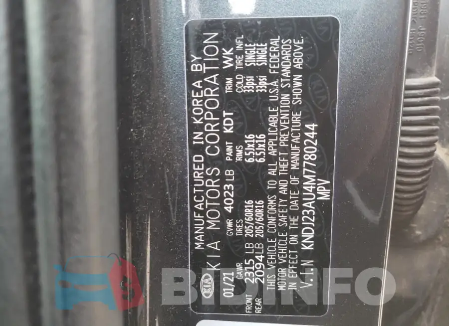 KNDJ23AU4M7780244 Photo# 12