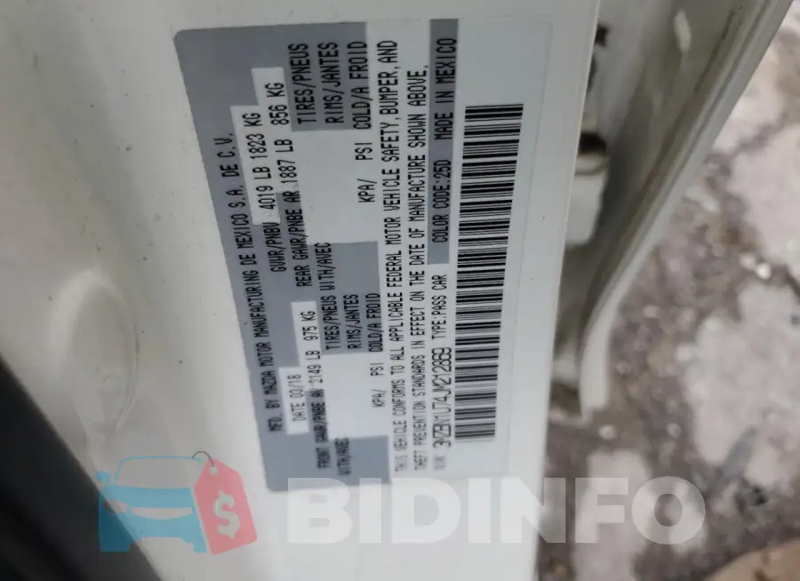 3MZBN1U74JM212869 Photo# 13