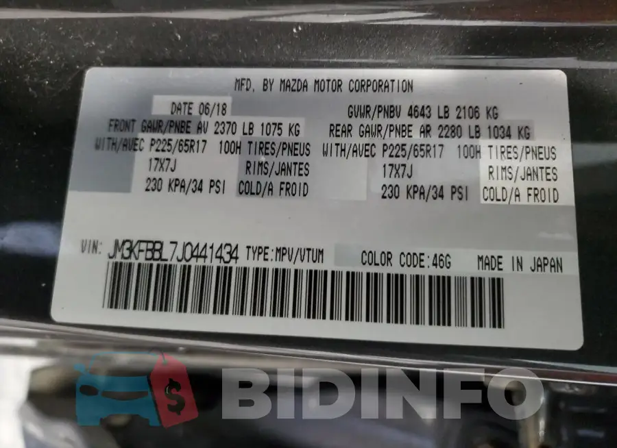 JM3KFBBL7J0441434 Photo# 13