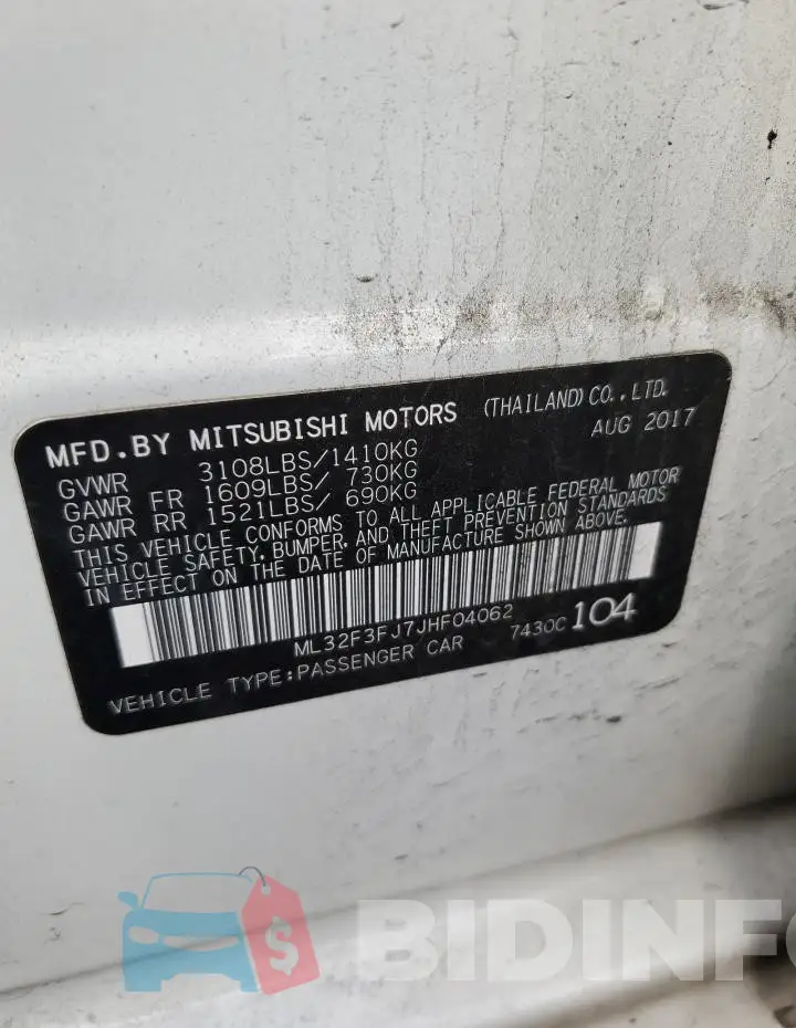 ML32F3FJ7JHF04062 Photo# 12
