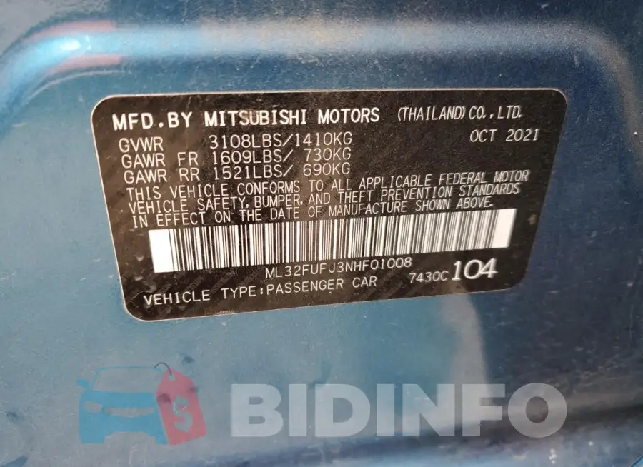 ML32FUFJ3NHF01008 Photo# 12