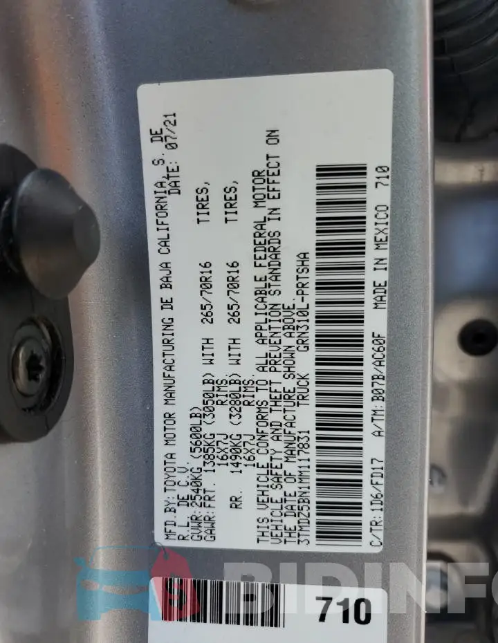3TMDZ5BN1MM117831 Photo# 12