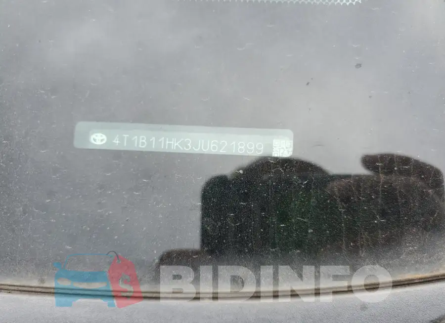 4T1B11HK3JU621899 Photo# 12