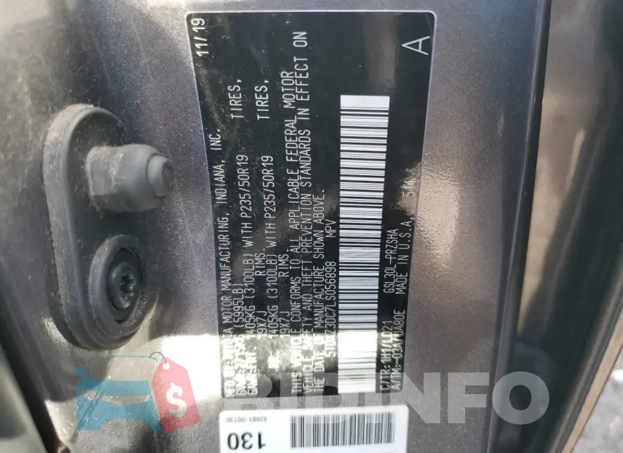 5TDXZ3DC7LS056898 Photo# 12