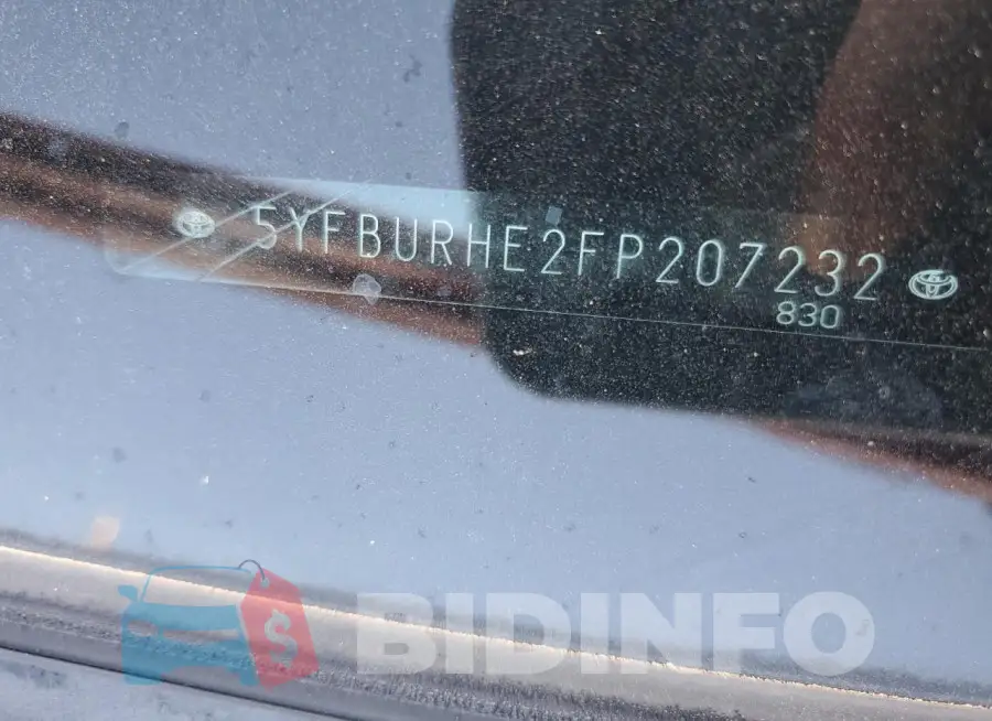 5YFBURHE2FP207232 Photo# 12