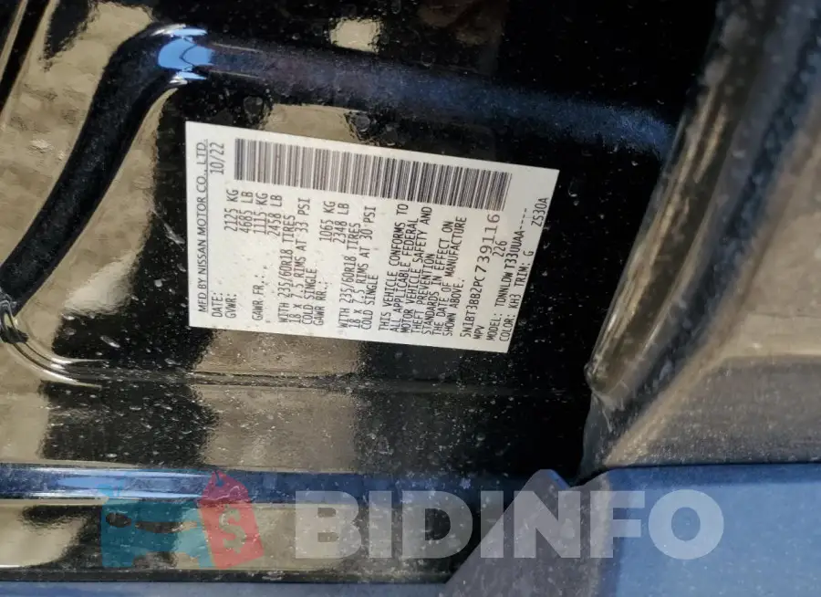 5N1BT3BB2PC739116 Photo# 12