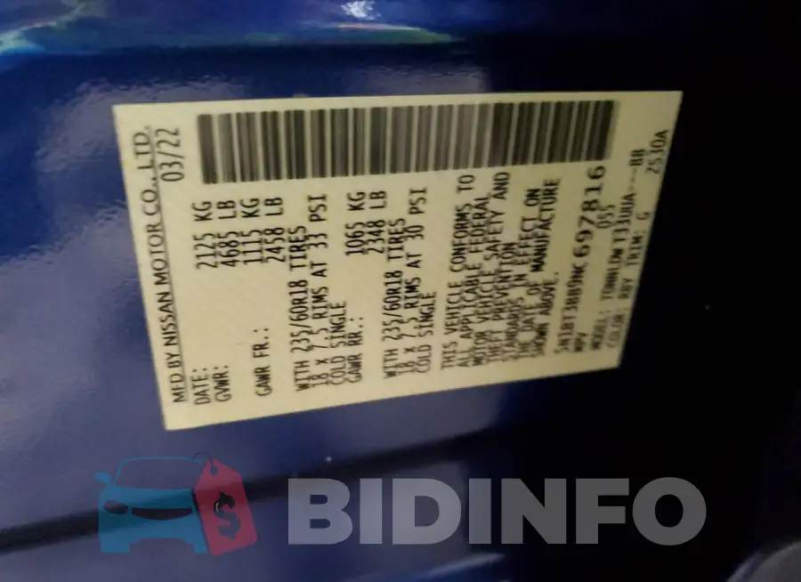 5N1BT3BB9NC697816 Photo# 13