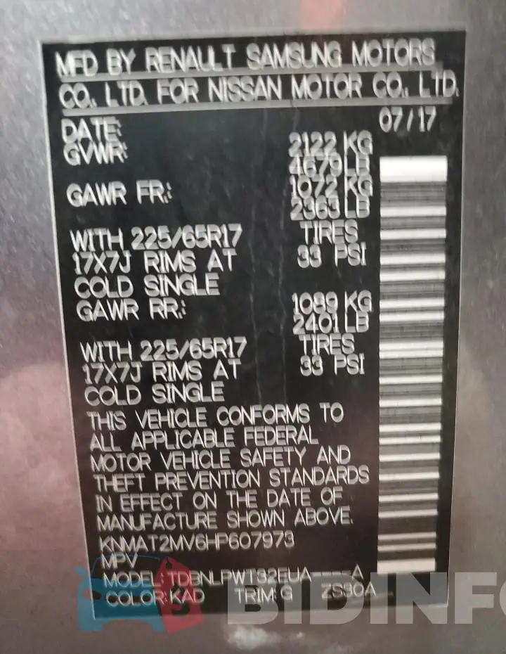 KNMAT2MV6HP607973 Photo# 13