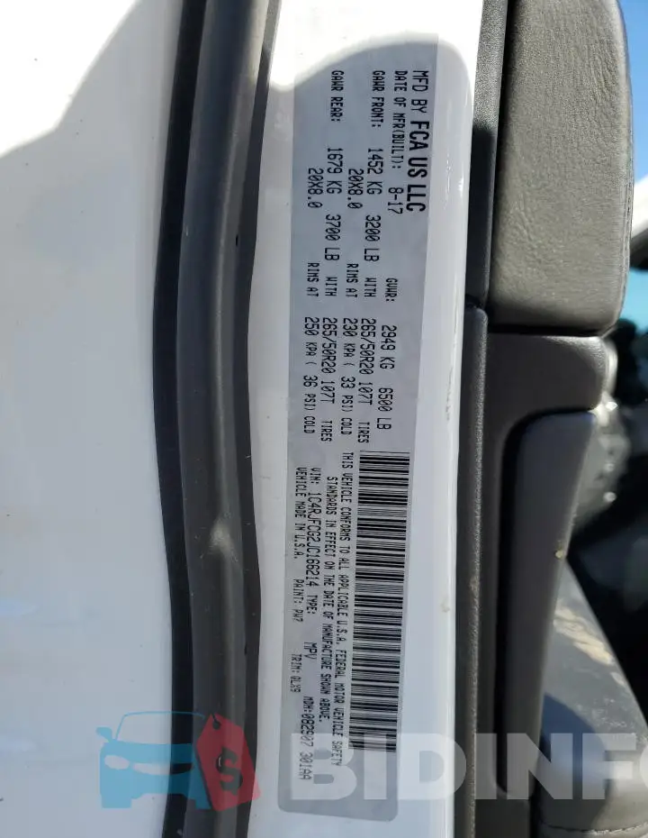 1C4RJFCG2JC166214 Photo# 12