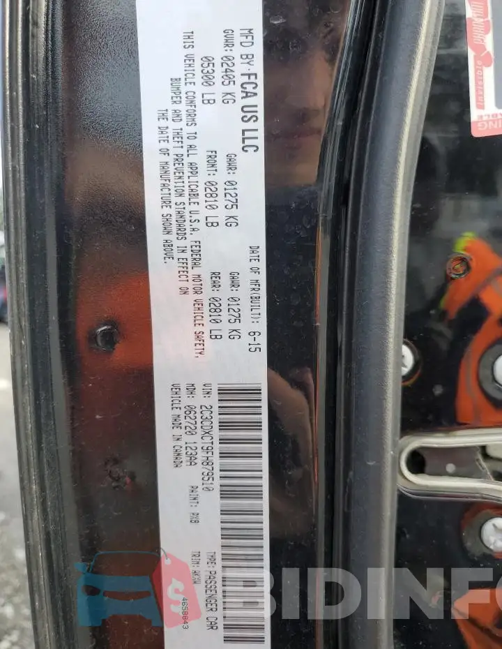 2C3CDXCT9FH879510 Photo# 12