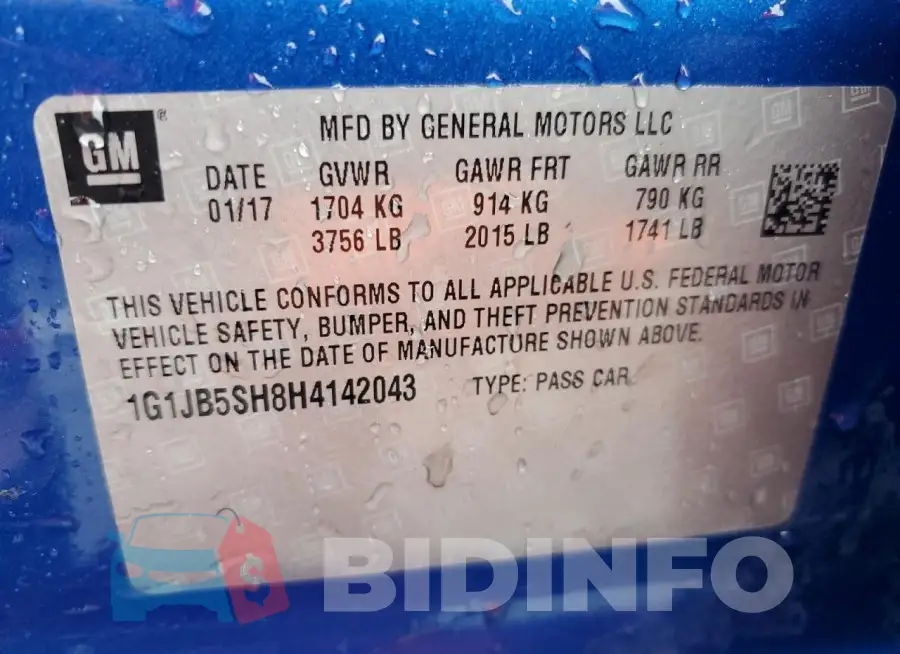 1G1JB5SH8H4142043 Photo# 12