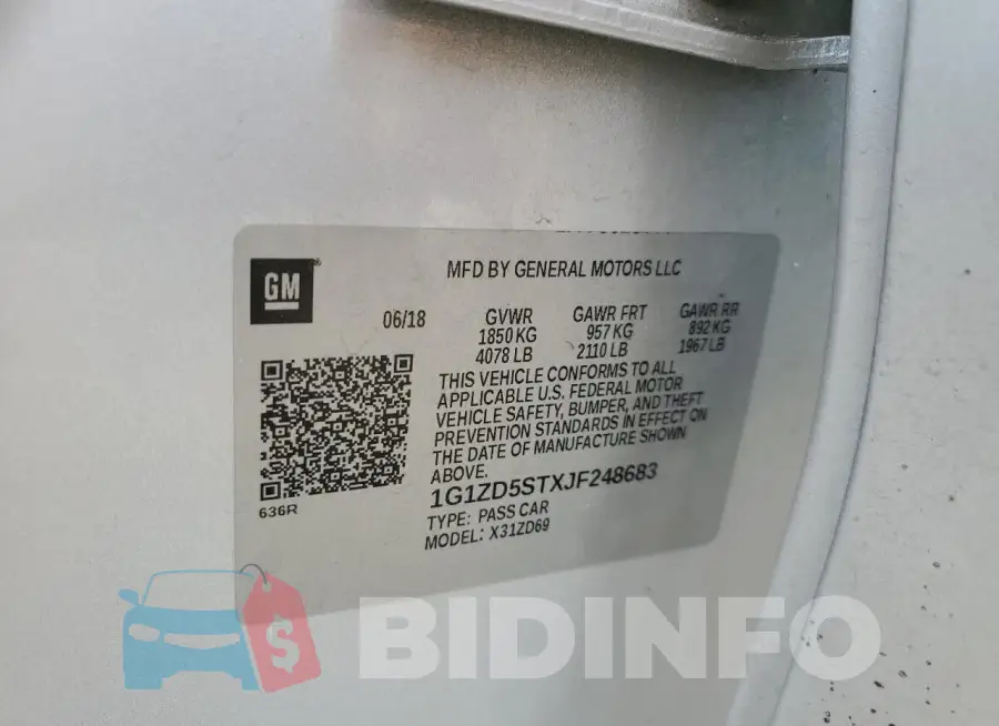 1G1ZD5STXJF248683 Photo# 12