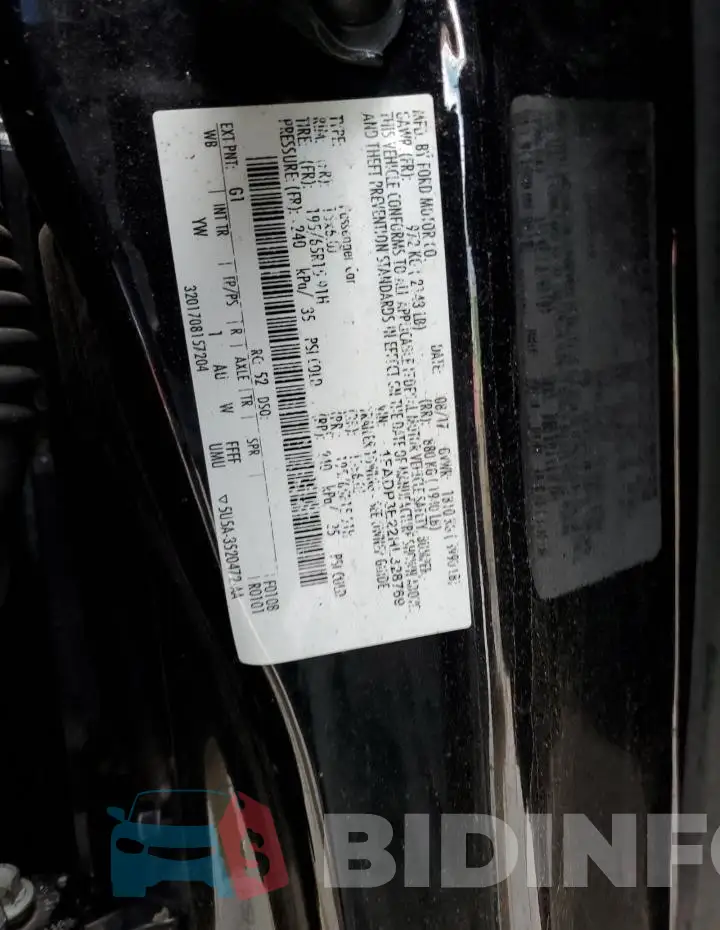 1FADP3E22HL328769 Photo# 12