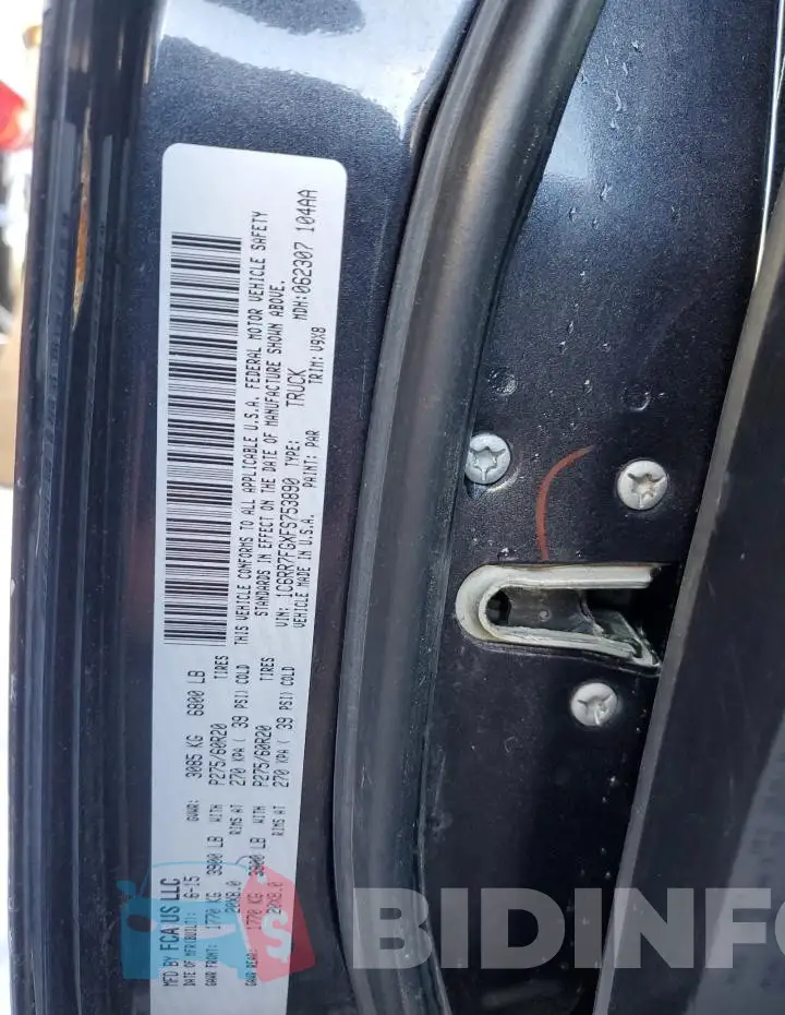 1C6RR7FGXFS753890 Photo# 12