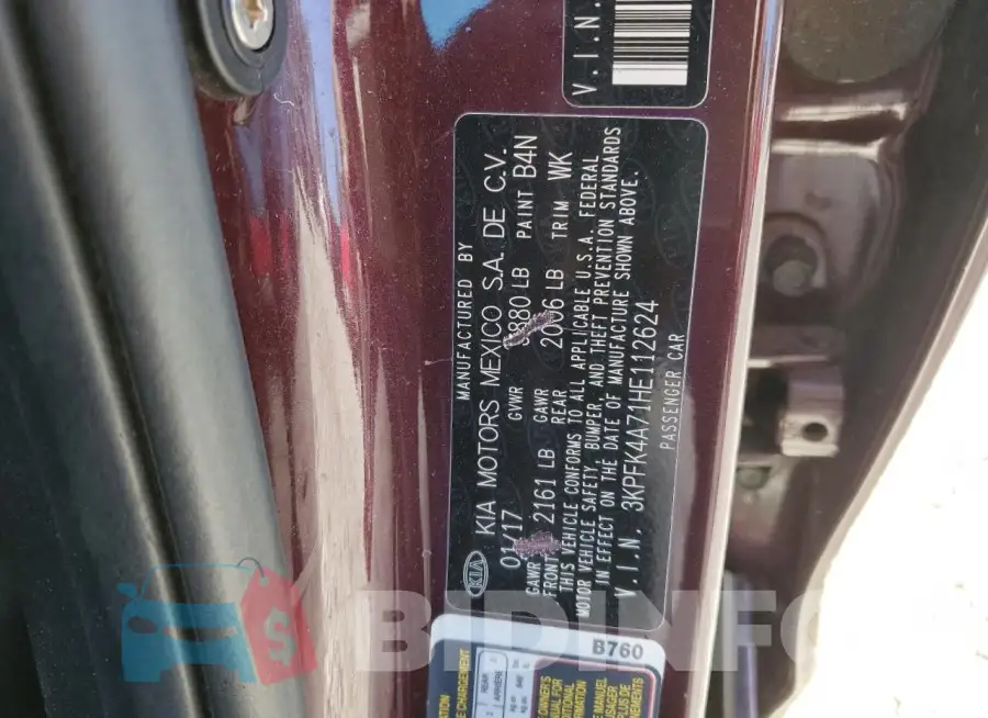 3KPFK4A71HE112624 Photo# 12
