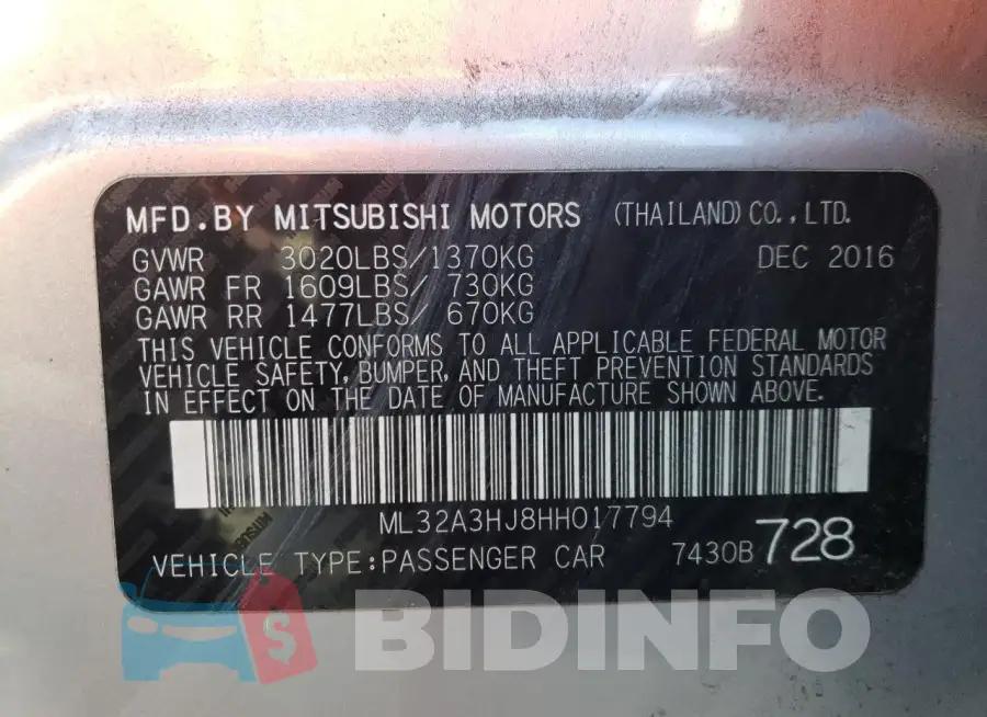 ML32A3HJ8HH017794 Photo# 12