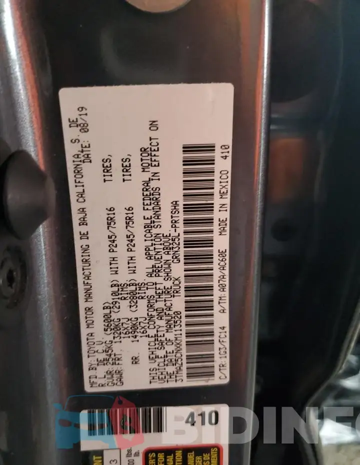 3TMAZ5CNXKM113520 Photo# 12
