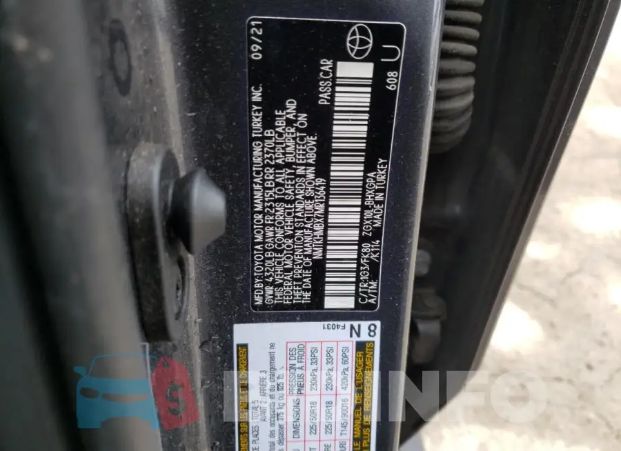 NMTKHMBX7MR136419 Photo# 13