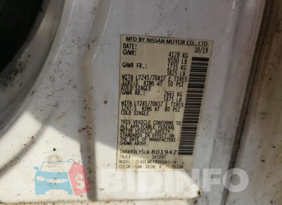 1N6BF0LY5LN801942 Photo# 14