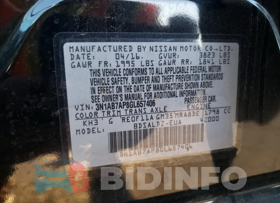 3N1AB7AP8GL657406 Photo# 12