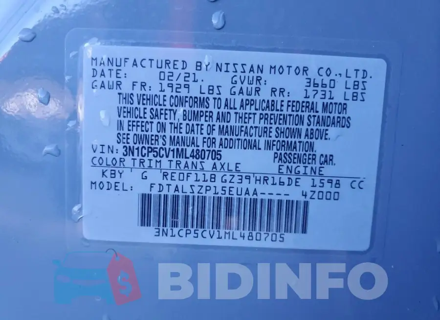 3N1CP5CV1ML480705 Photo# 13