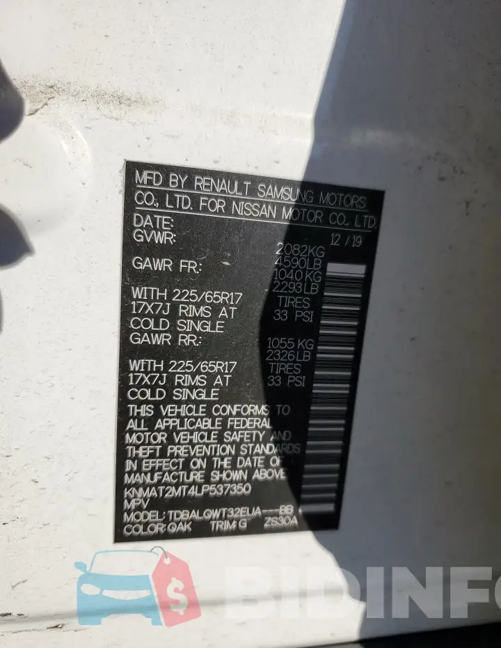 KNMAT2MT4LP537350 Photo# 12