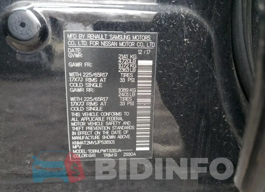 KNMAT2MV1JP538101 Photo# 12
