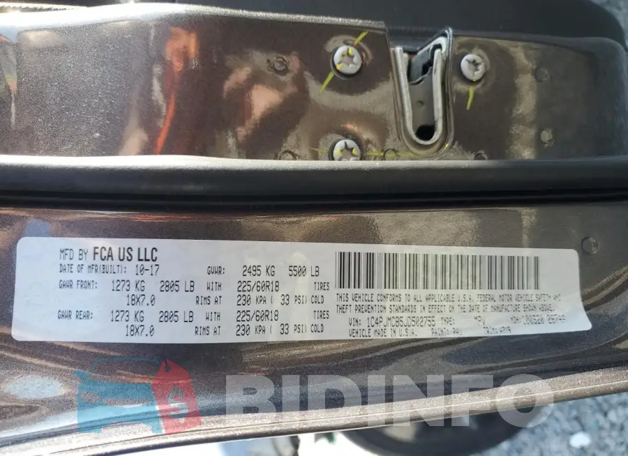 1C4PJMCB5JD502755 Photo# 14