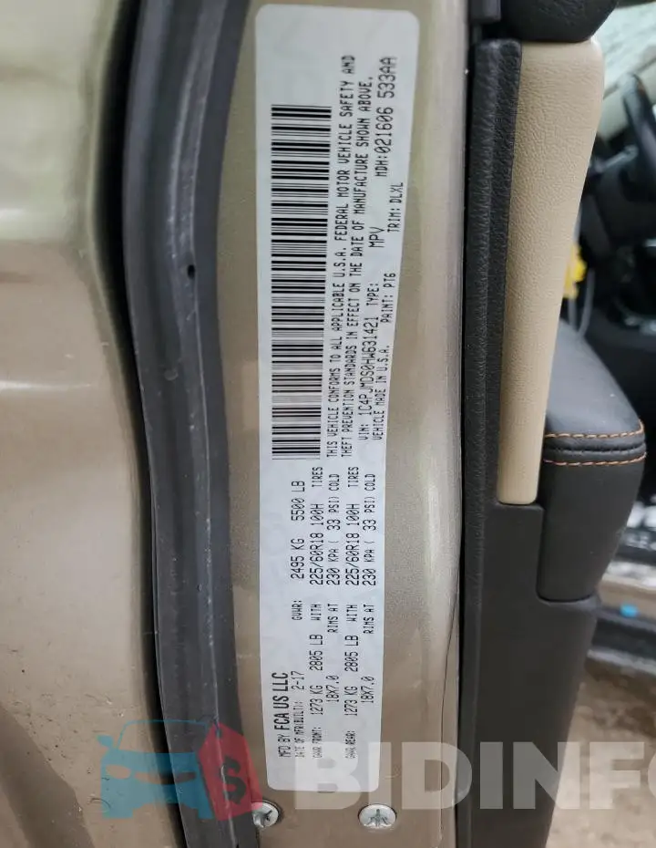 1C4PJMDS0HW631421 Photo# 13