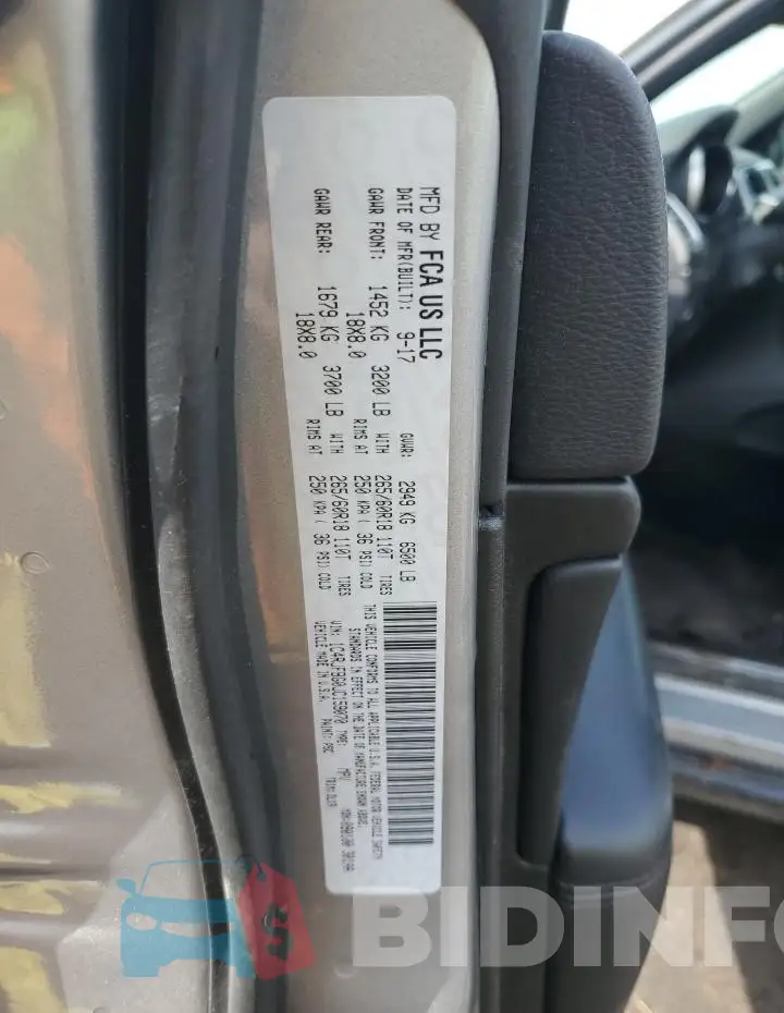 1C4RJFBG0JC159070 Photo# 12