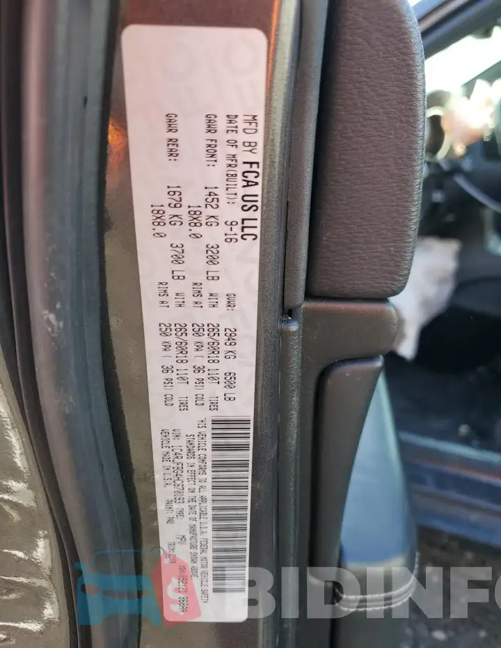 1C4RJFBG4HC670193 Photo# 13