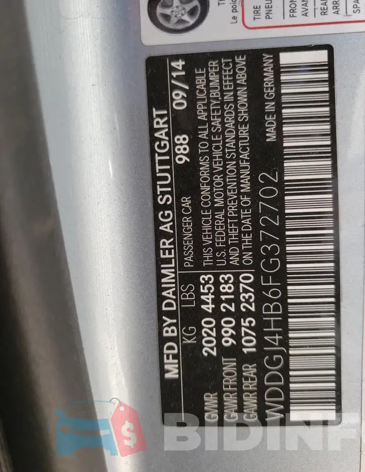 WDDGJ4HB6FG372702 Photo# 12