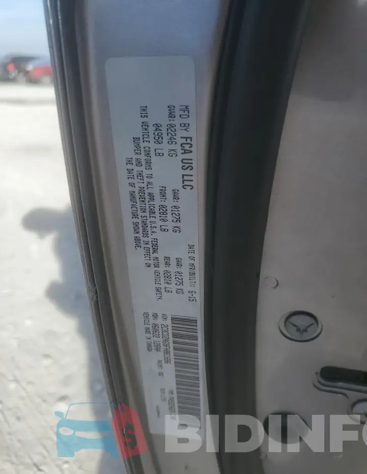 2C3CDZAG9FH861686 Photo# 12
