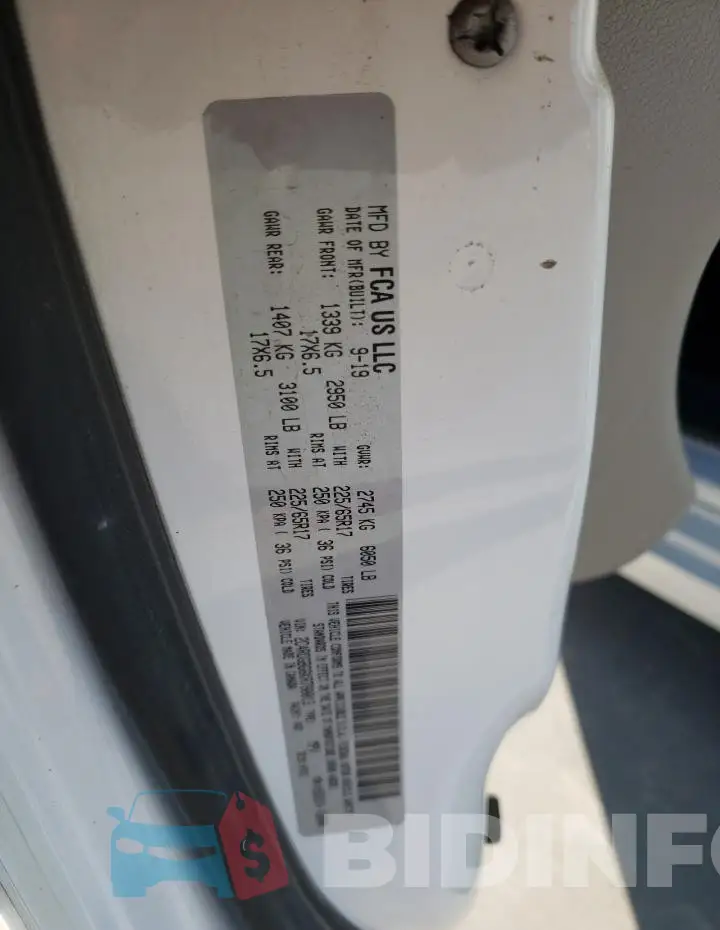 2C4RDGBG6KR780013 Photo# 12