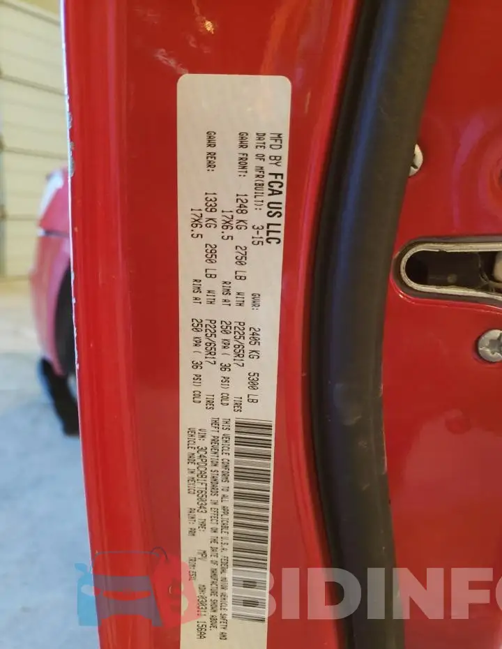 3C4PDCAB1FT650343 Photo# 13