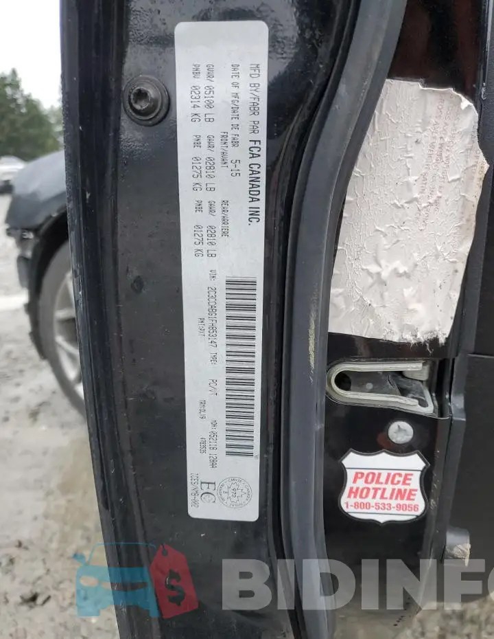 2C3CCABG1FH853147 Photo# 12