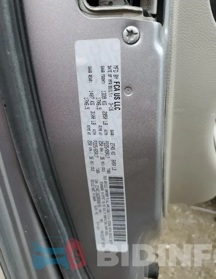 2C4RC1BG3GR300145 Photo# 13