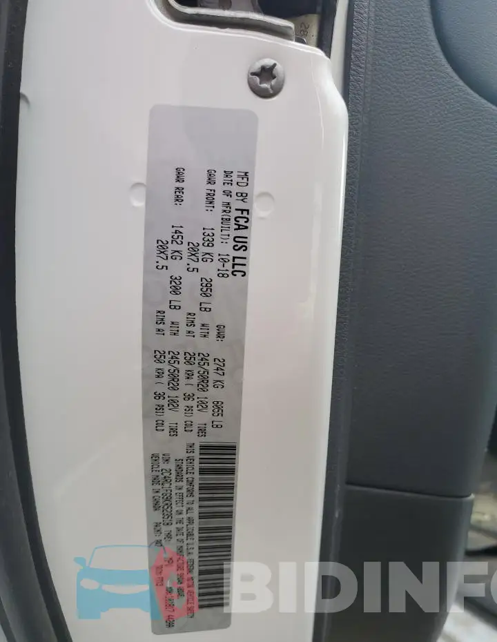 2C4RC1FG9KR523518 Photo# 13