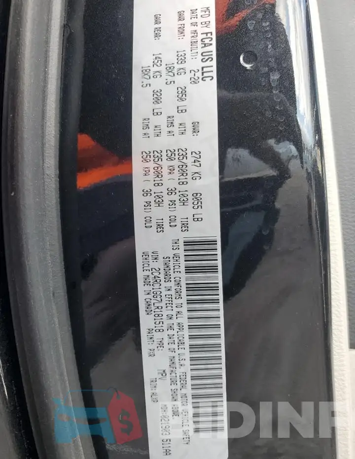 2C4RC1GG7LR181518 Photo# 14
