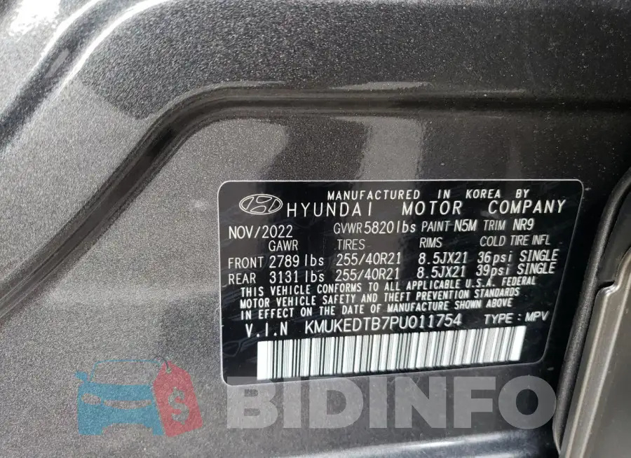 KMUKEDTB7PU011754 Photo# 13