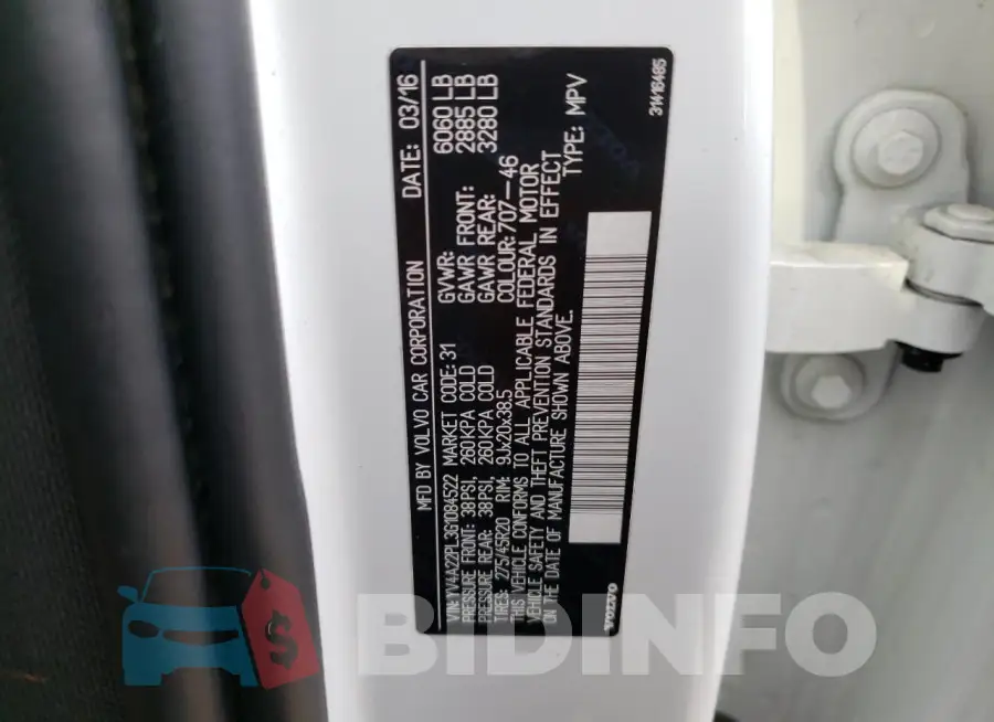YV4A22PL3G1084522 Photo# 13
