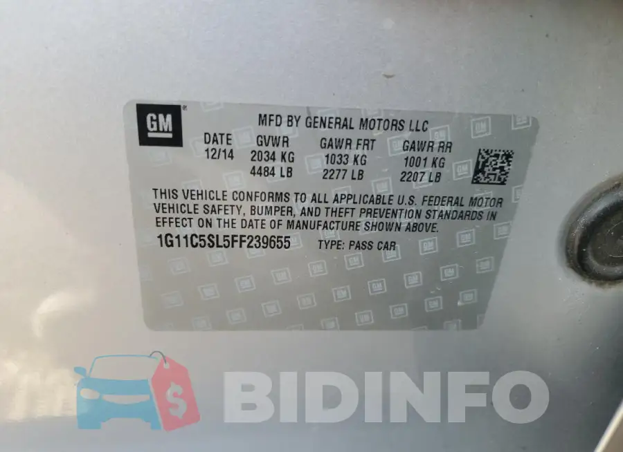 1G11C5SL5FF239655 Photo# 12