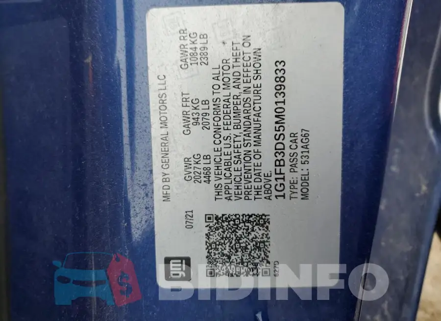 1G1FB3DS5M0139833 Photo# 12