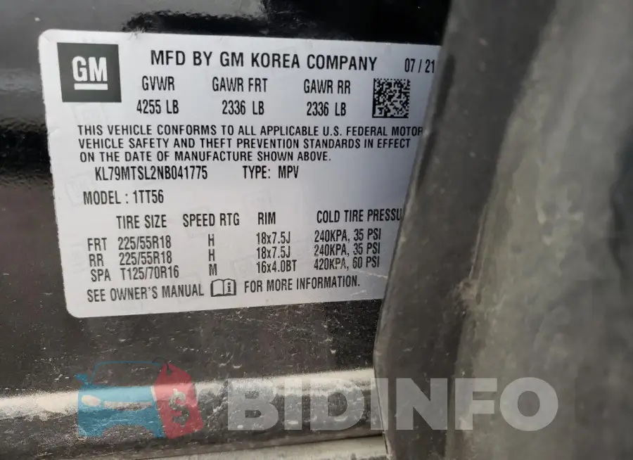 KL79MTSL2NB041775 Photo# 13