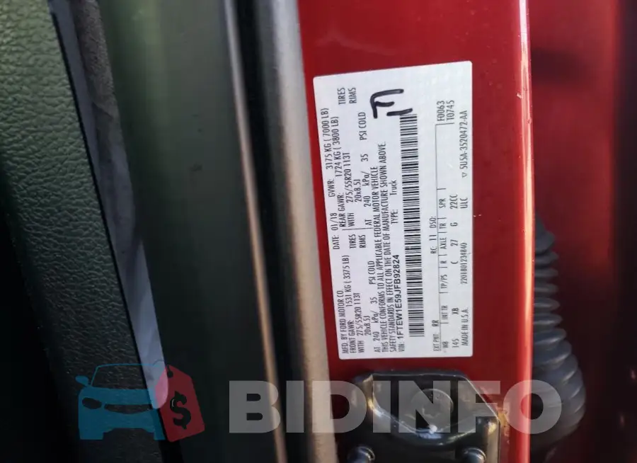 1FTEW1E59JFB92824 Photo# 12