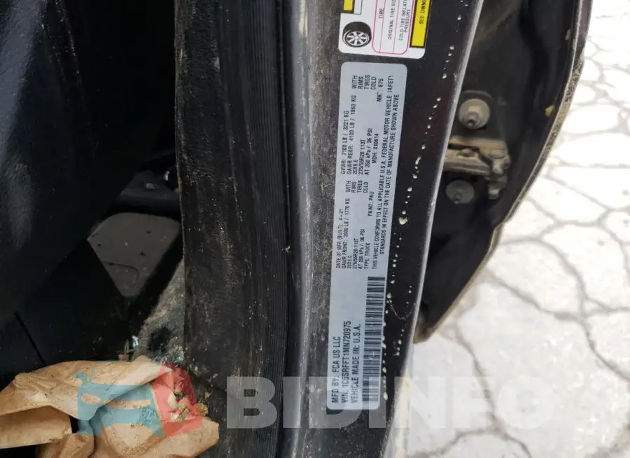 1C6SRFFT1MN720975 Photo# 12