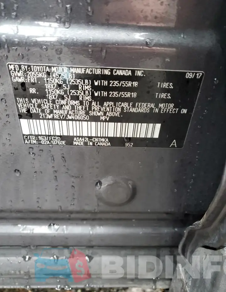 2T3WFREV7JW406050 Photo# 12