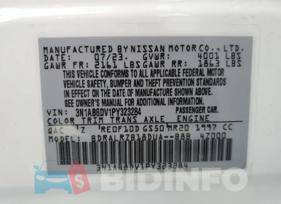 3N1AB8DV1PY323284 Photo# 12