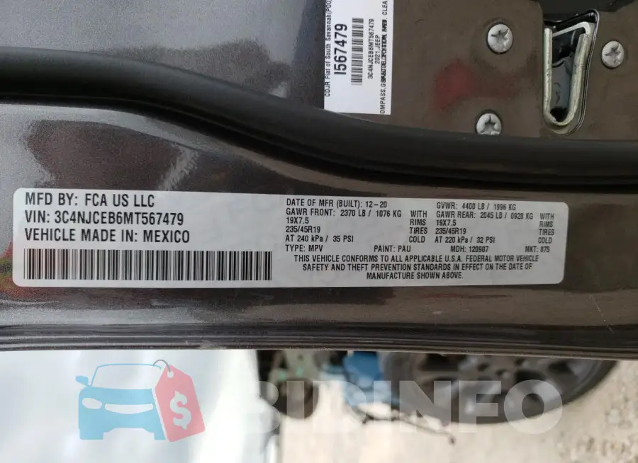 3C4NJCEB6MT567479 Photo# 14