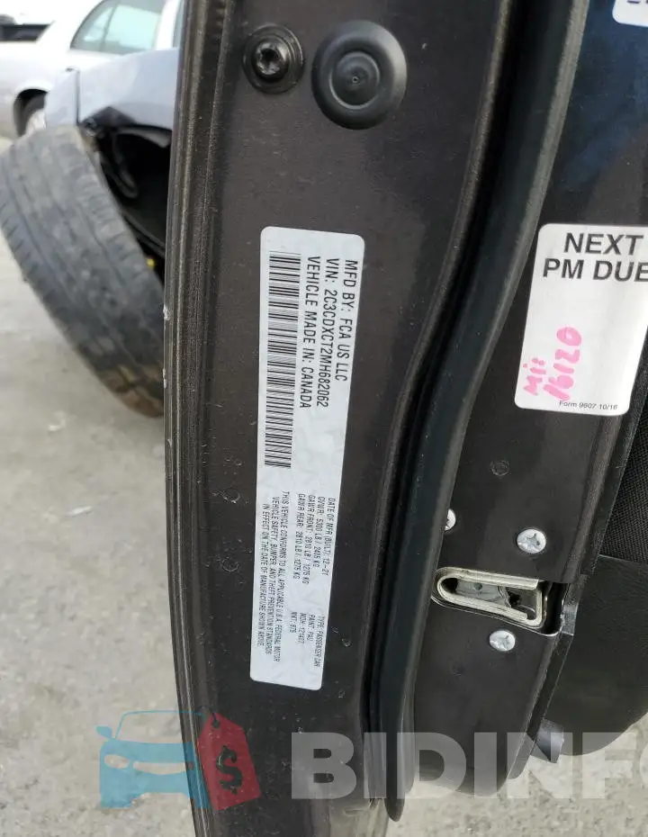 2C3CDXCT2MH682062 Photo# 13